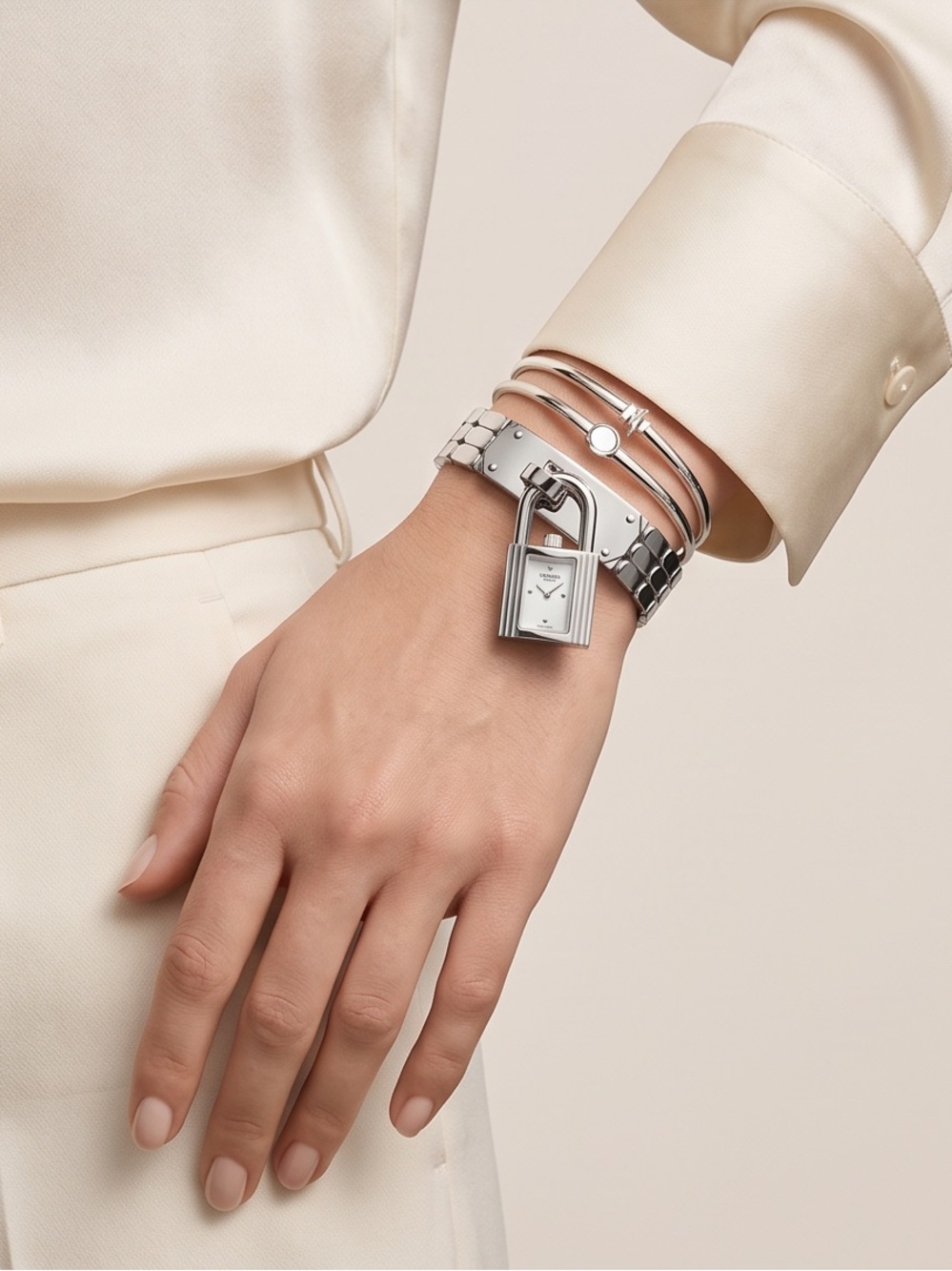 Authentic Hermes Kelly watch Mini - Picture 6 of 8